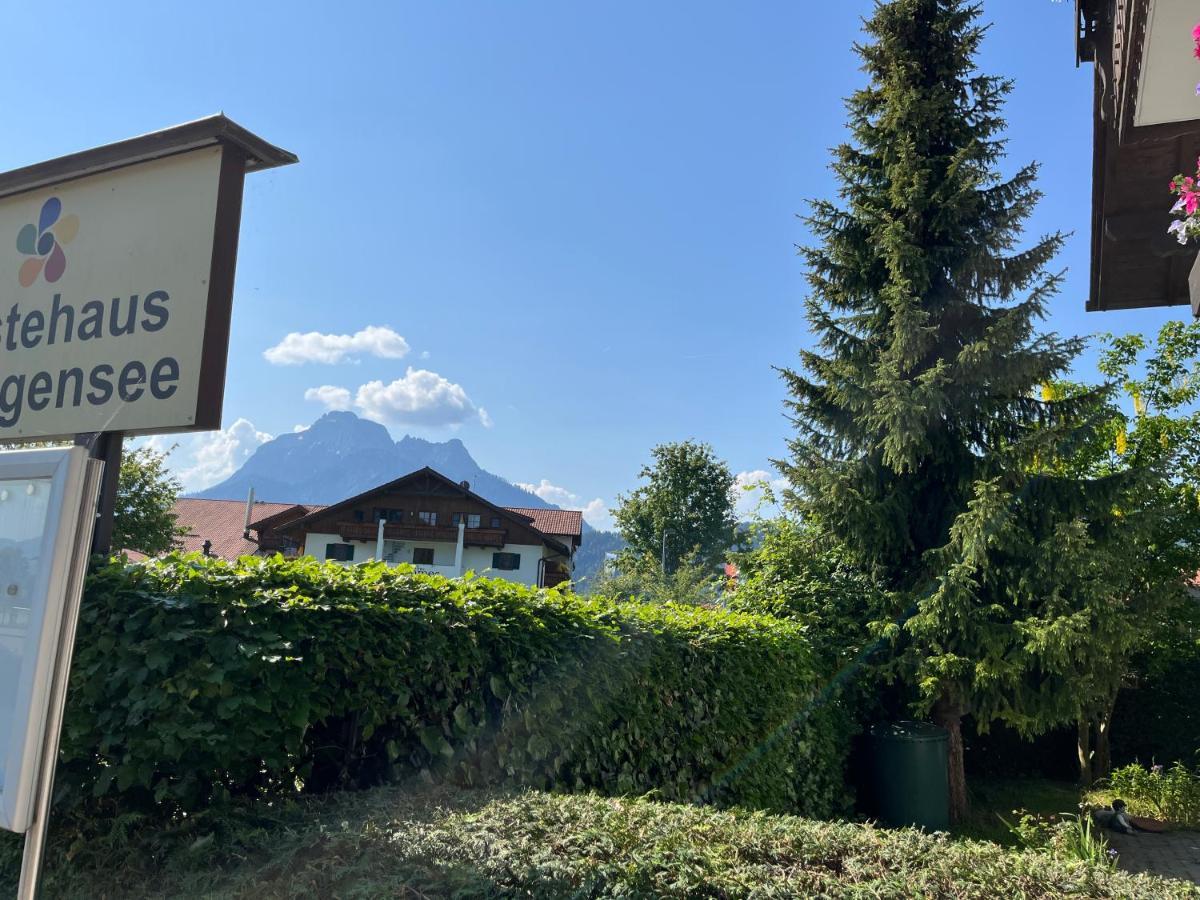 Gaestehaus Forggensee Füssen Dış mekan fotoğraf